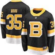 Fanatics Branded Andy Moog Boston Bruins Men's Premier Breakaway Alternate Jersey - Black