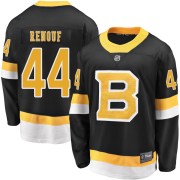 Fanatics Branded Dan Renouf Boston Bruins Men's Premier Breakaway Alternate Jersey - Black
