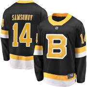 Fanatics Branded Sergei Samsonov Boston Bruins Men's Premier Breakaway Alternate Jersey - Black