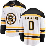 Fanatics Branded Michael Callahan Boston Bruins Youth Breakaway Away Jersey - White