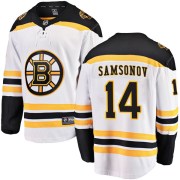 Fanatics Branded Sergei Samsonov Boston Bruins Youth Breakaway Away Jersey - White