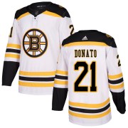 Adidas Ted Donato Boston Bruins Youth Authentic Away Jersey - White