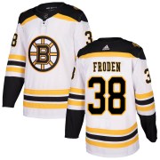 Adidas Jesper Froden Boston Bruins Youth Authentic Away Jersey - White