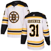 Adidas Troy Grosenick Boston Bruins Youth Authentic Away Jersey - White
