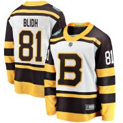Fanatics Branded Anton Blidh Boston Bruins Men's Breakaway 2019 Winter Classic Jersey - White