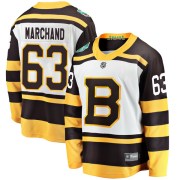 Fanatics Branded Brad Marchand Boston Bruins Men's Breakaway 2019 Winter Classic Jersey - White
