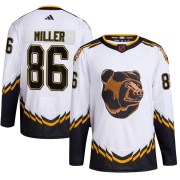 Adidas Kevan Miller Boston Bruins Youth Authentic Reverse Retro 2.0 Jersey - White