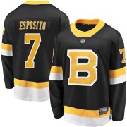 Fanatics Branded Phil Esposito Boston Bruins Youth Premier Breakaway Alternate Jersey - Black