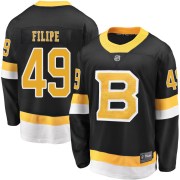 Fanatics Branded Matt Filipe Boston Bruins Youth Premier Breakaway Alternate Jersey - Black