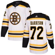 Adidas Brett Harrison Boston Bruins Men's Authentic Away Jersey - White