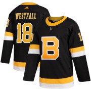 Adidas Ed Westfall Boston Bruins Men's Authentic Alternate Jersey - Black
