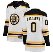Fanatics Branded Michael Callahan Boston Bruins Women's Breakaway Away Jersey - White