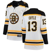 Fanatics Branded Charlie Coyle Boston Bruins Women's Breakaway Away Jersey - White