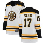 Fanatics Branded Nick Foligno Boston Bruins Women's Breakaway Away Jersey - White