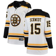 Fanatics Branded Milt Schmidt Boston Bruins Women's Breakaway Away Jersey - White