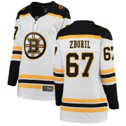 Fanatics Branded Jakub Zboril Boston Bruins Women's Breakaway ized Away Jersey - White