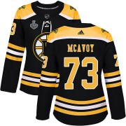 Adidas Charlie McAvoy Boston Bruins Women's Authentic Home 2019 Stanley Cup Final Bound Jersey - Black