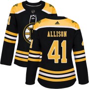 Adidas Jason Allison Boston Bruins Women's Authentic Home Jersey - Black