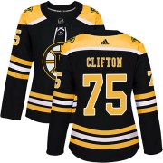 Adidas Connor Clifton Boston Bruins Women's Authentic Home Jersey - Black