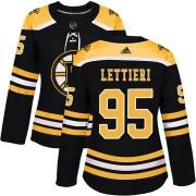 Adidas Vinni Lettieri Boston Bruins Women's Authentic Home Jersey - Black