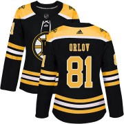 Adidas Dmitry Orlov Boston Bruins Women's Authentic Home Jersey - Black