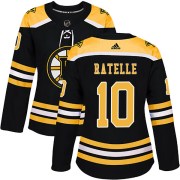 Adidas Jean Ratelle Boston Bruins Women's Authentic Home Jersey - Black