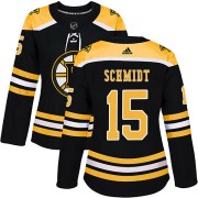 Adidas Milt Schmidt Boston Bruins Women's Authentic Home Jersey - Black