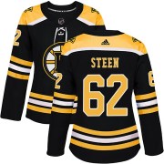 Adidas Oskar Steen Boston Bruins Women's Authentic Home Jersey - Black