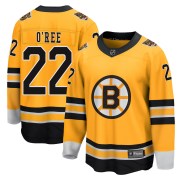 Fanatics Branded Willie O'ree Boston Bruins Men's Breakaway 2020/21 Special Edition Jersey - Gold
