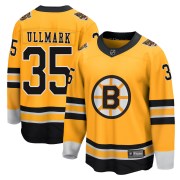 Fanatics Branded Linus Ullmark Boston Bruins Men's Breakaway 2020/21 Special Edition Jersey - Gold