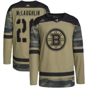 Adidas Marc McLaughlin Boston Bruins Youth Authentic Military Appreciation Practice Jersey - Camo