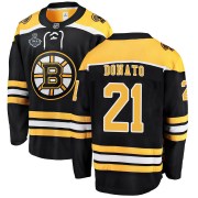 Fanatics Branded Ted Donato Boston Bruins Men's Breakaway Home 2019 Stanley Cup Final Bound Jersey - Black