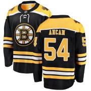 Fanatics Branded Jack Ahcan Boston Bruins Youth Breakaway Home Jersey - Black