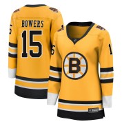 Fanatics Branded Shane Bowers Boston Bruins Women's Breakaway 2020/21 Special Edition Jersey - Gold