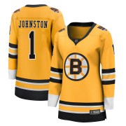 Fanatics Branded Eddie Johnston Boston Bruins Women's Breakaway 2020/21 Special Edition Jersey - Gold
