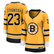 Fanatics Branded Jack Studnicka Boston Bruins Women's Breakaway 2020/21 Special Edition Jersey - Gold