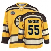 Reebok EDGE Johnny Boychuk Boston Bruins Winter Classic Authentic Jersey - Yellow