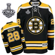 Reebok EDGE Mark Recchi Boston Bruins Home Authentic with Stanley Cup Finals Jersey - Black