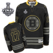 Reebok EDGE Milan Lucic Boston Bruins Authentic with Stanley Cup Finals Jersey - Black Ice