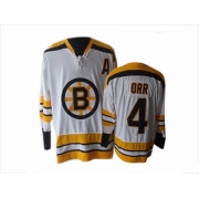 CCM Bobby Orr Boston Bruins Authentic Throwback Jersey - White