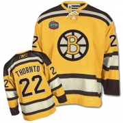 Reebok EDGE Shawn Thornton Boston Bruins Winter Classic Authentic Jersey - Yellow