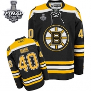 Reebok EDGE Tuukka Rask Boston Bruins Home Authentic with Stanley Cup Finals Jersey - Black