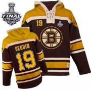 Tyler Seguin Boston Bruins Old Time Hockey Sawyer Hooded Sweatshirt Authentic with Stanley Cup Finals Jersey - Black