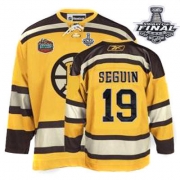 Reebok EDGE Tyler Seguin Boston Bruins Winter Classic Authentic with Stanley Cup Finals Jersey - Yellow