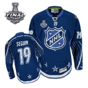 Reebok EDGE Tyler Seguin Boston Bruins 2012 All Star Authentic with Stanley Cup Finals Jersey - Navy Blue