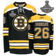 Reebok EDGE Blake Wheeler Boston Bruins Home Authentic With Stanley Cup Champions Jersey - Black