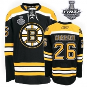 Reebok EDGE Blake Wheeler Boston Bruins Home Authentic with Stanley Cup Finals Jersey - Black
