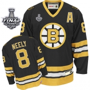 CCM Cam Neely Boston Bruins Home Authentic Throwback with Stanley Cup Finals Jersey - Black