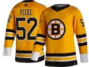 Adidas Andrew Peeke Boston Bruins Men's Breakaway 2020/21 Special Edition Jersey - Gold