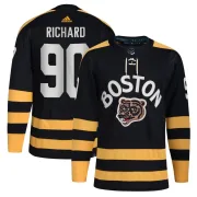 Adidas Anthony Richard Boston Bruins Men's Authentic 2023 Winter Classic Jersey - Black